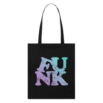 Musique funk - Tote bag bio Stanley/Stella - noir - Devant