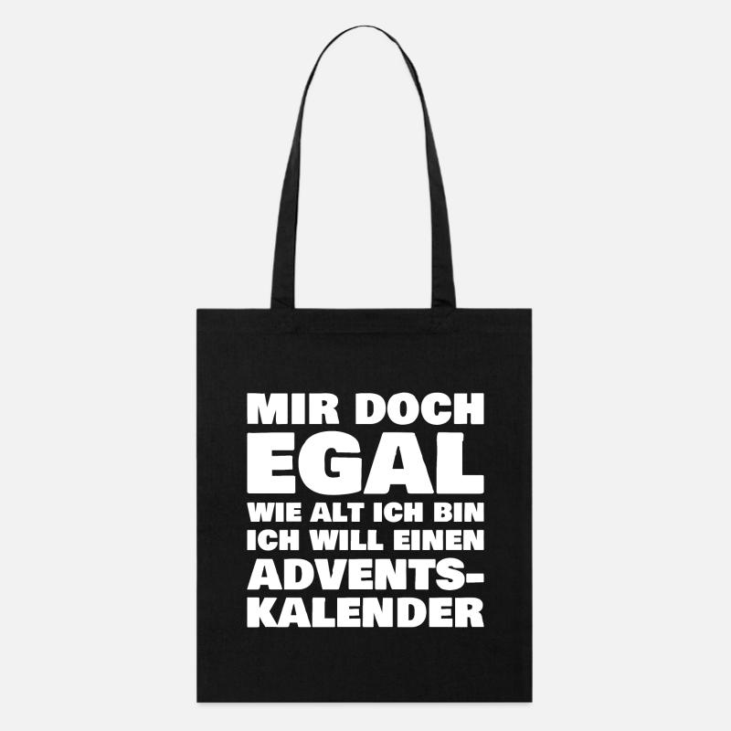Je veux un calendrier de l’Avent - Tote bag bio Stanley/Stella - noir