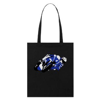 Moto-GP - Stanley/Stella Organic Tote Bag - black - Front