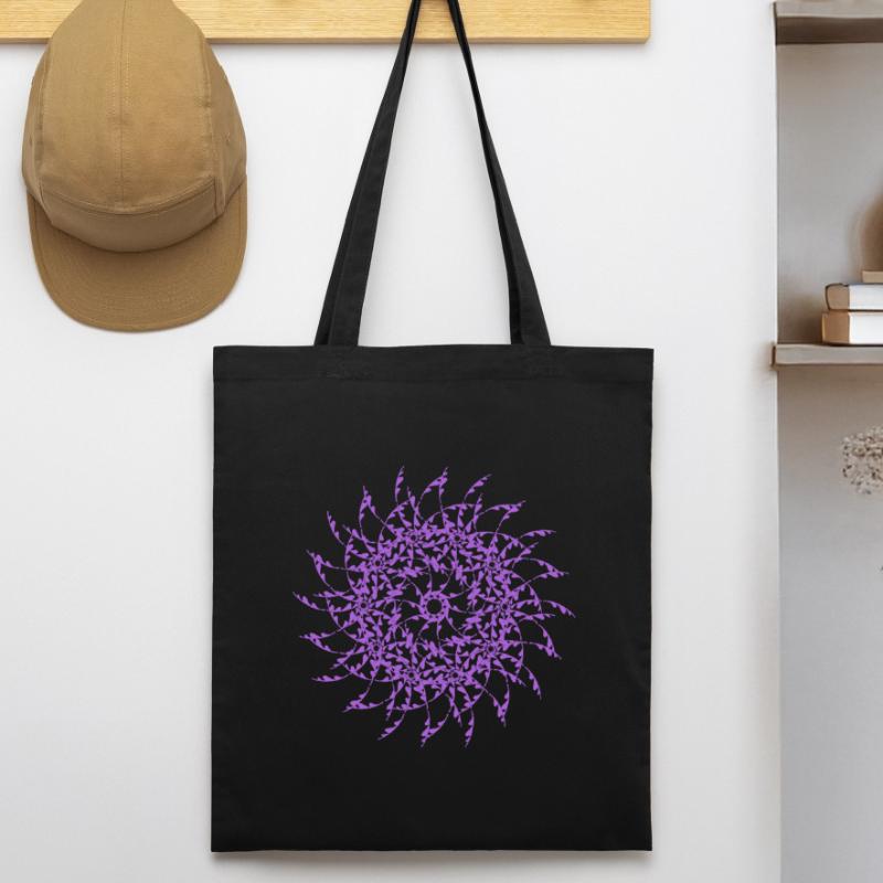 Random patterns rotated modif Stanley/Stella Organic Tote Bag