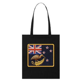 Nouvelle-Zélande Aotearoa Kiwi 23 - Tote bag bio Stanley/Stella - noir - Devant