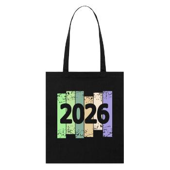 Artwork 2026 - Stanley/Stella Organic Tote Bag - black - Front