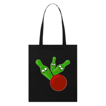 Skittles - Stanley/Stella Organic Tote Bag - black - Front