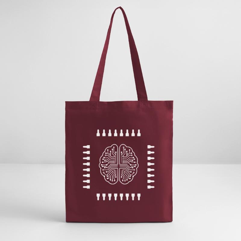 AI Brain Chip Processor Tech Vector Stanley/Stella Organic Tote Bag