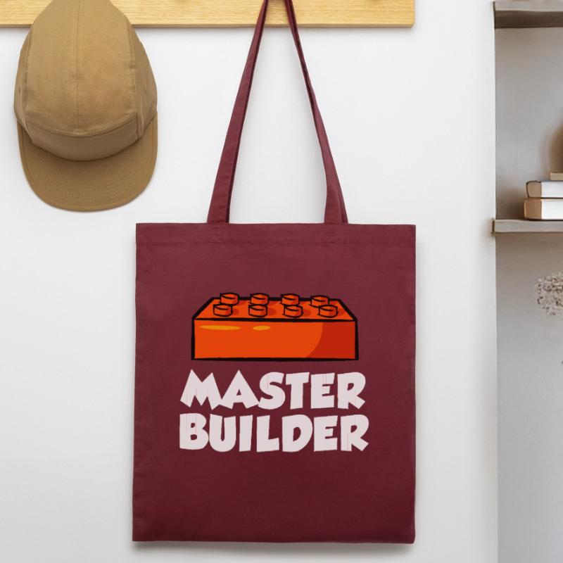 Brick Builder Brick Building Master Builder Stanley/Stella Organic Tote Bag