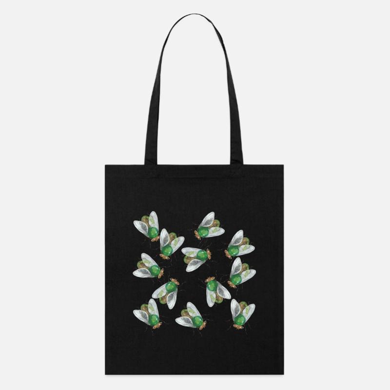 Flying pattern - Stanley/Stella Organic Tote Bag - black