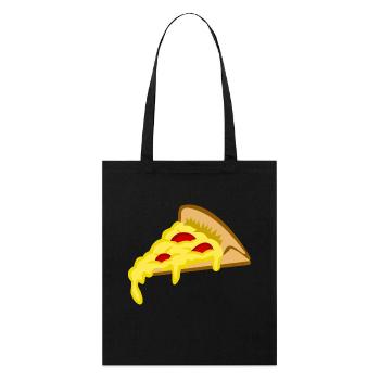 manger de la nourriture pizza pizzeria restaurant62 - Tote bag bio Stanley/Stella - noir - Devant