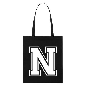 n - Tote bag bio Stanley/Stella - noir - Devant