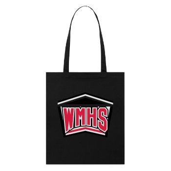 WMHS 2 - Stanley/Stella Organic Tote Bag - black - Front