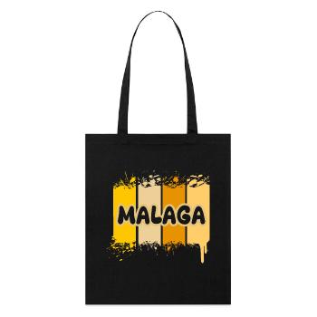 Malaga Malaga - Stanley/Stella Organic Tote Bag - black - Front