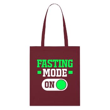 Muslim - Stanley/Stella Organic Tote Bag - burgundy - Front
