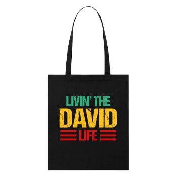 David - Stanley/Stella Organic Tote Bag - black - Front