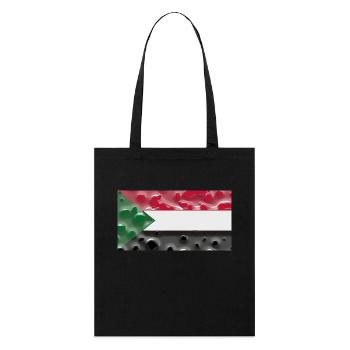 Soudan - Tote bag bio Stanley/Stella - noir - Devant