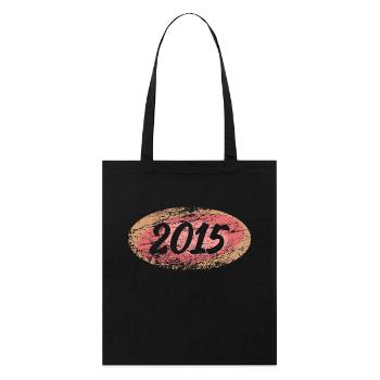 2015 - Stanley/Stella Organic Tote Bag - black - Front