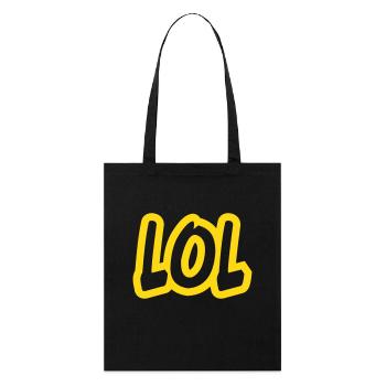 LOL - Tote bag bio Stanley/Stella - noir - Devant