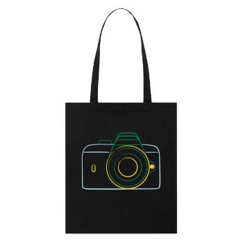 Camera de - Stanley/Stella Bio-Stoffbeutel - Schwarz - Vorne