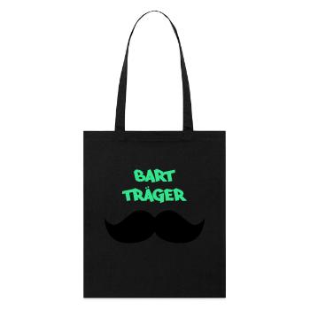 Sangle de barbe2 - Tote bag bio Stanley/Stella - noir - Devant