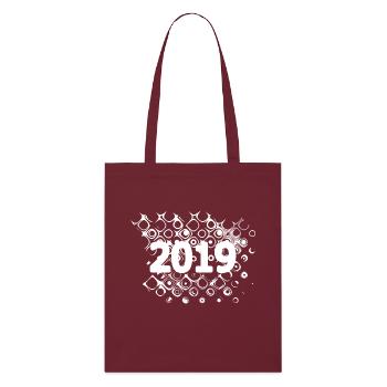 2019 - Tote bag bio Stanley/Stella - bordeaux - Devant