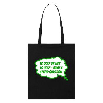 golfe - Tote bag bio Stanley/Stella - noir - Devant