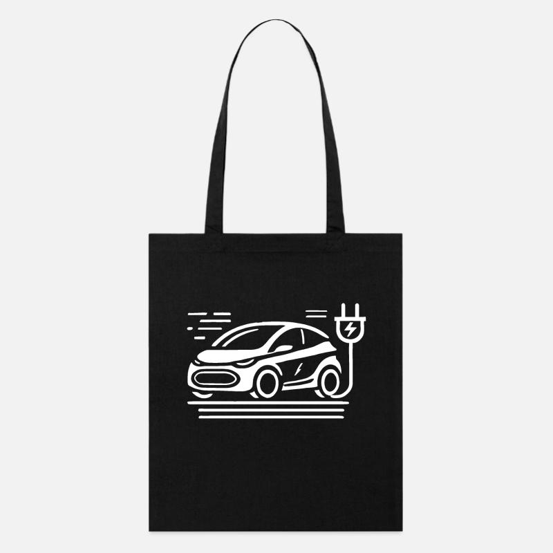 E-auto Power – Sustainable Mobility - Stanley/Stella Organic Tote Bag - black