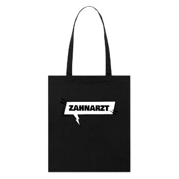 Dentist - Stanley/Stella Organic Tote Bag - black - Front