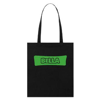 Cadeau pour Bella - Tote bag bio Stanley/Stella - noir - Devant