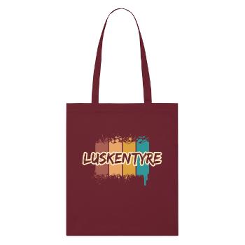 Gift for Luskentyre - Stanley/Stella Organic Tote Bag - burgundy - Front
