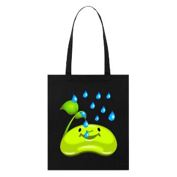Jardinier amateur petit semis - Tote bag bio Stanley/Stella - noir - Devant