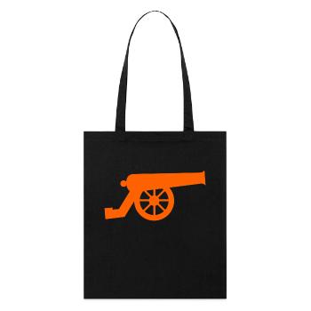 cannon - Stanley/Stella Organic Tote Bag - black - Front