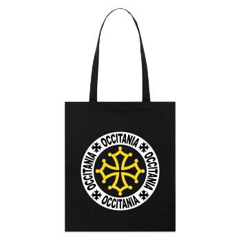 occitania 03 - Tote bag bio Stanley/Stella - noir - Devant