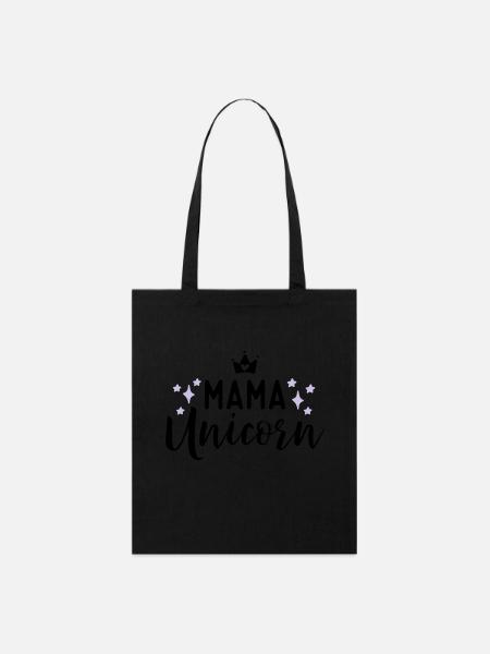 Unicorn - Stanley/Stella Organic Tote Bag - black
