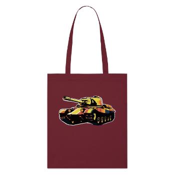Tanks Main Battle Tanks Tank Tanks Tank Drivers - Stanley/Stella Organic Tote Bag - burgundy - Front