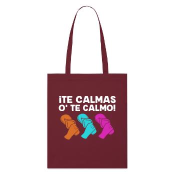 Maman latina - Tote bag bio Stanley/Stella - bordeaux - Devant
