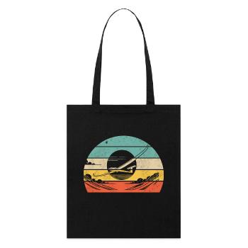 Élégance du planeur - Tote bag bio Stanley/Stella - noir - Devant