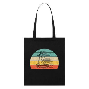 Liberté de la trottinette électrique - Tote bag bio Stanley/Stella - noir - Devant
