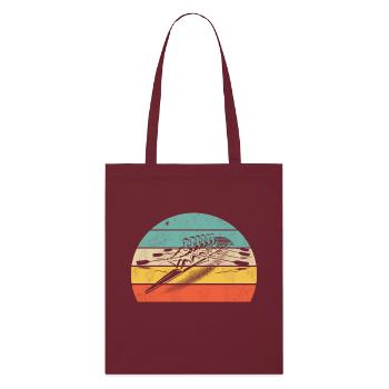 L’ d’équipe d’un club d’aviron – Athlètes d’aviron - Tote bag bio Stanley/Stella - bordeaux - Devant