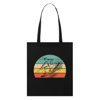 Wakeboarding Action - Stanley/Stella Organic Tote Bag - black - Front