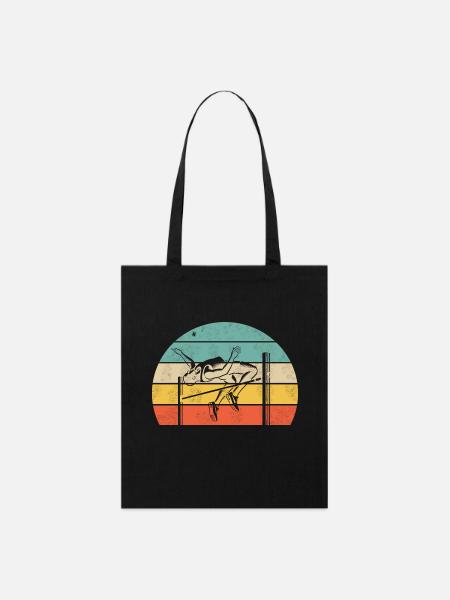 High jump - Stanley/Stella Organic Tote Bag - black