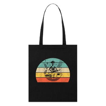 Boulanger - Tote bag bio Stanley/Stella - noir - Devant