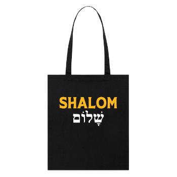 Hanukkah - Stanley/Stella Organic Tote Bag - black - Front
