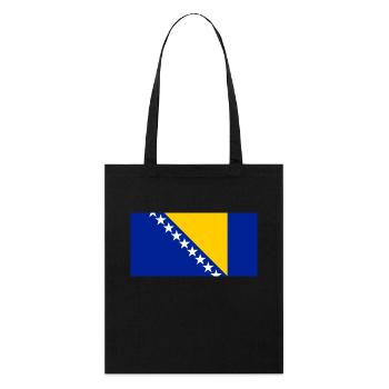 Bosnie-Herzégovine - Tote bag bio Stanley/Stella - noir - Devant