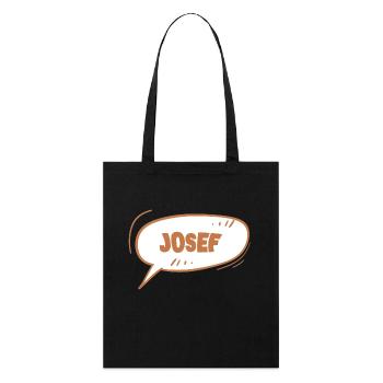 Josef - Stanley/Stella Organic Tote Bag - black - Front