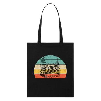 Design de sauna – pour les amateurs de relaxation - Tote bag bio Stanley/Stella - noir - Devant