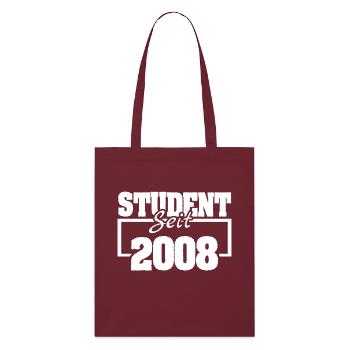 2008 - Stanley/Stella Organic Tote Bag - burgundy - Front