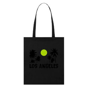 Los Angeles - Tote bag bio Stanley/Stella - noir - Devant