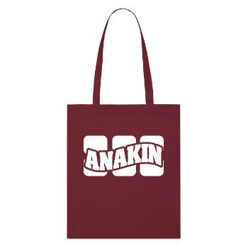 Anakin comme nom - Tote bag bio Stanley/Stella - bordeaux - Devant