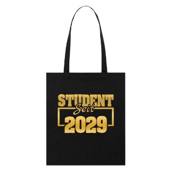 since 2029 - Stanley/Stella Organic Tote Bag - black - Front