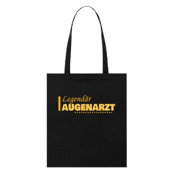 Profession : Ophtalmologiste - Tote bag bio Stanley/Stella - noir - Devant