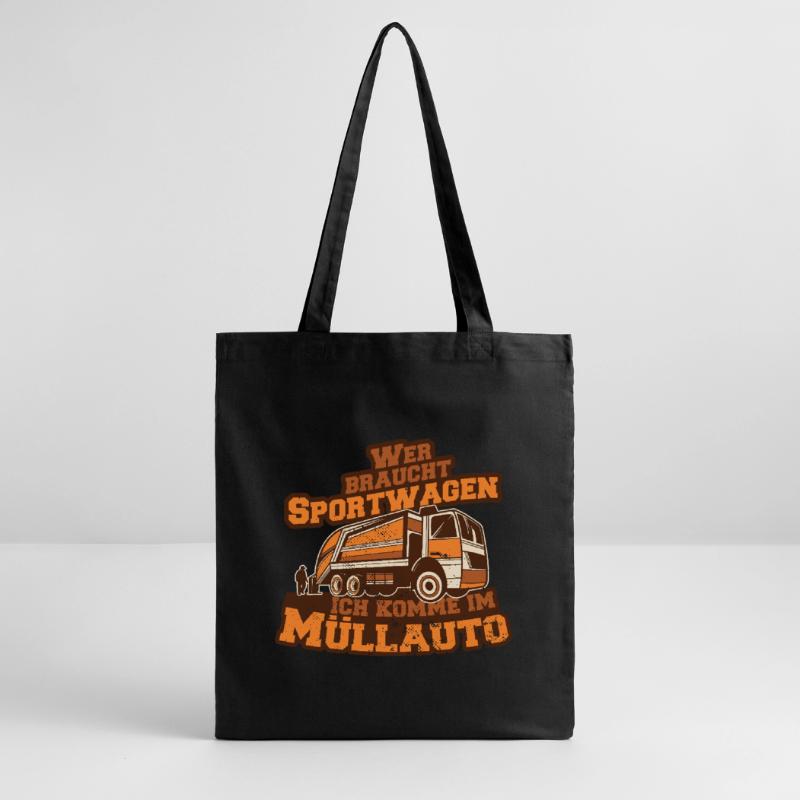 Müllauto Spruch Stanley/Stella Bio-Stoffbeutel