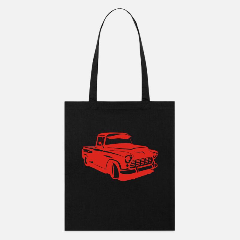 Chevi Hotrod - PrintShirt.at - Stanley/Stella Bio-Stoffbeutel - Schwarz